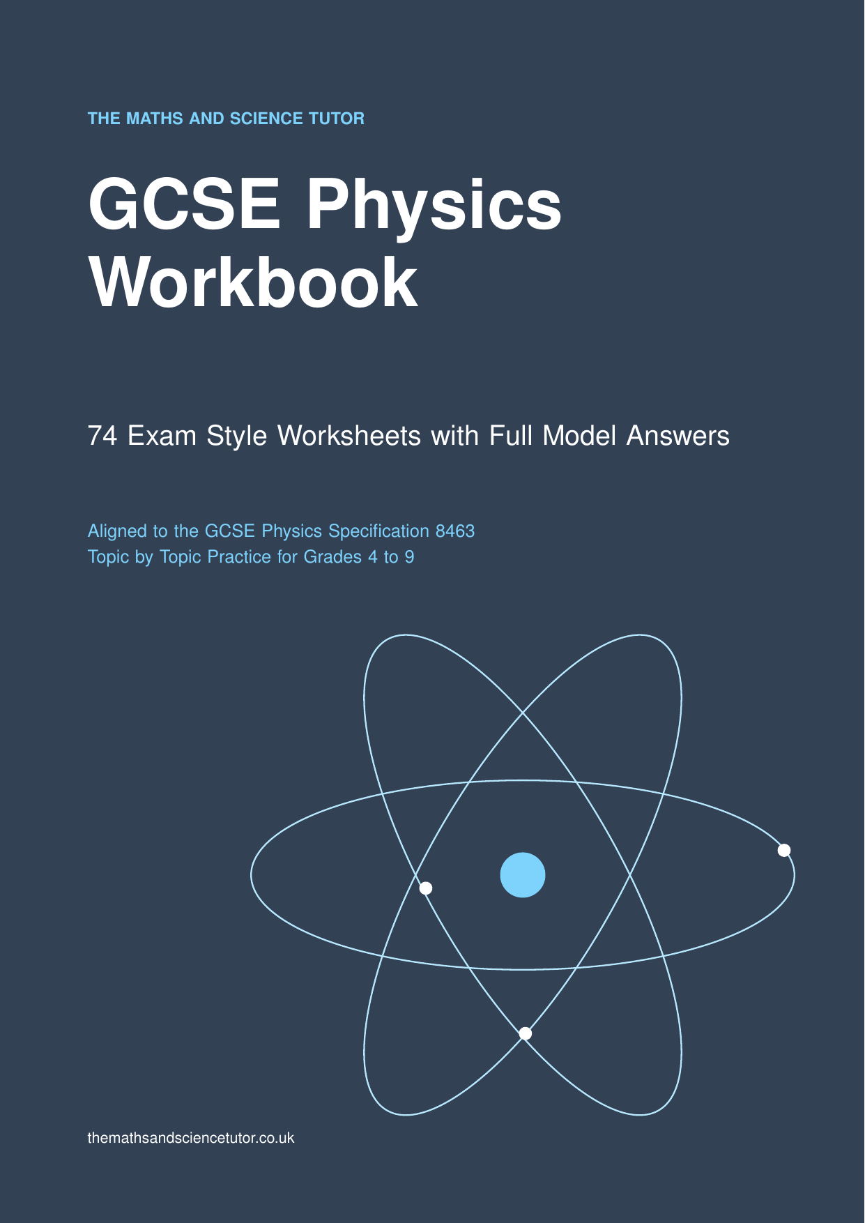GCSE Physics Workbook cover